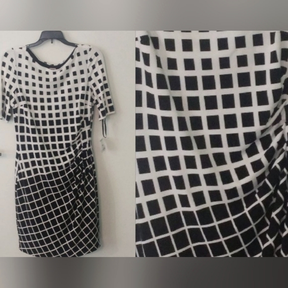 Anne Klein Dresses & Skirts - NWT ANNE KLEIN BLACK & WHITE DRESS SIZE 8
